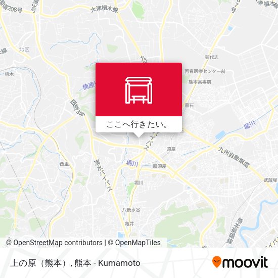 上の原（熊本）地図