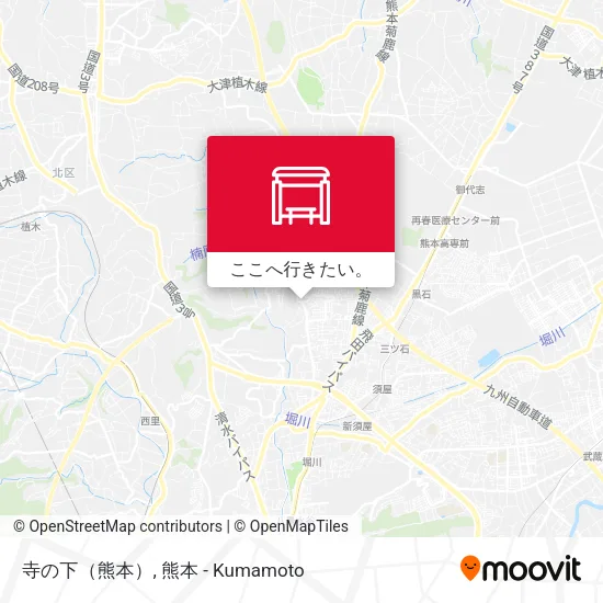 寺の下（熊本）地図