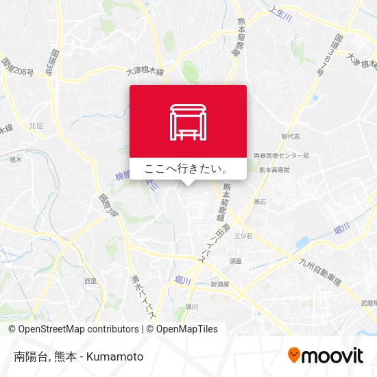 南陽台地図