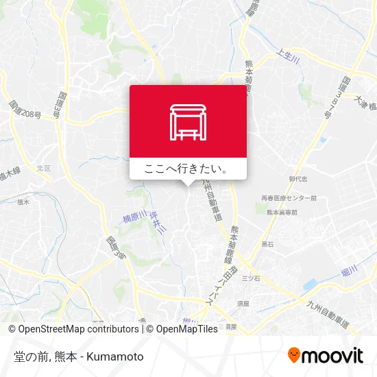 堂の前地図