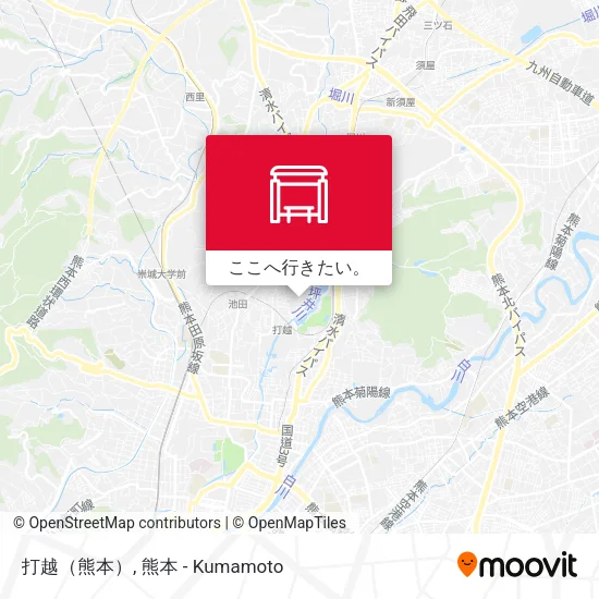 打越（熊本）地図