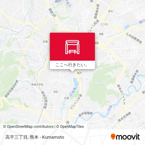 高平三丁目地図
