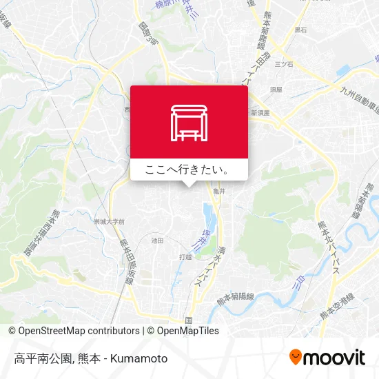 高平南公園地図
