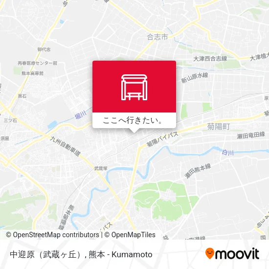 中迎原（武蔵ヶ丘）地図