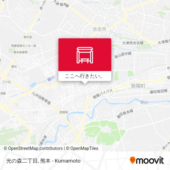 光の森二丁目地図