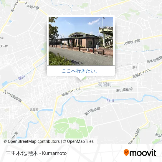 三里木北地図
