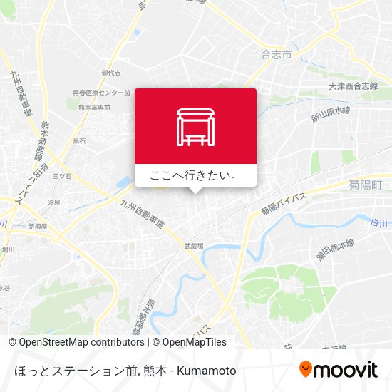 ほっとステーション前地図