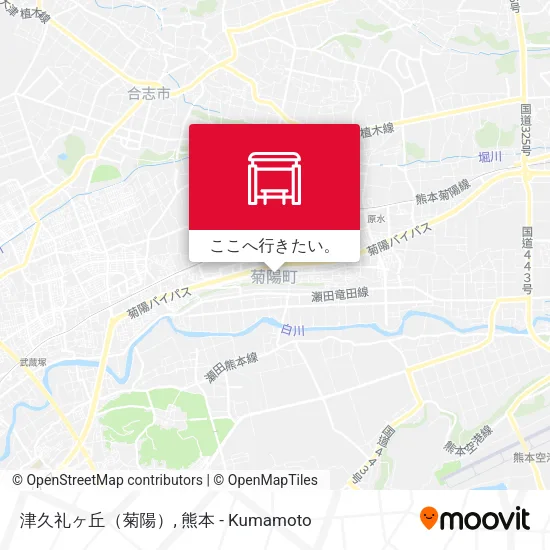 津久礼ヶ丘（菊陽）地図