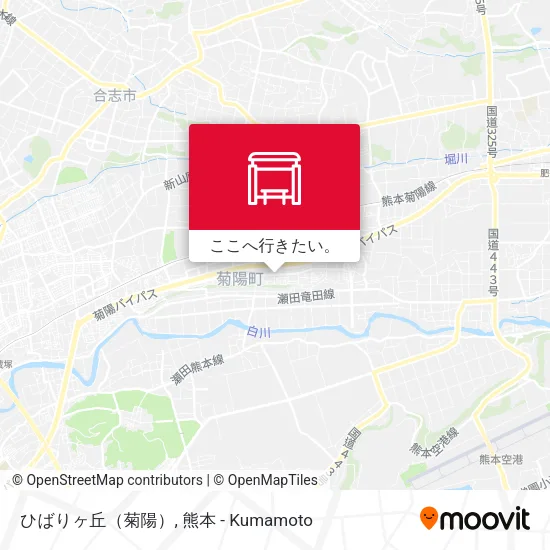ひばりヶ丘（菊陽）地図