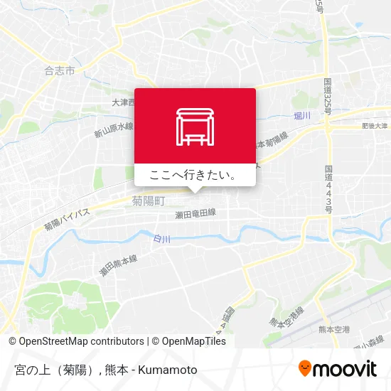 宮の上（菊陽）地図