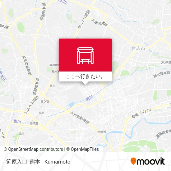 笹原入口地図