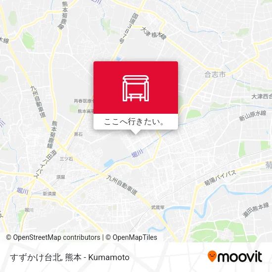 すずかけ台北地図
