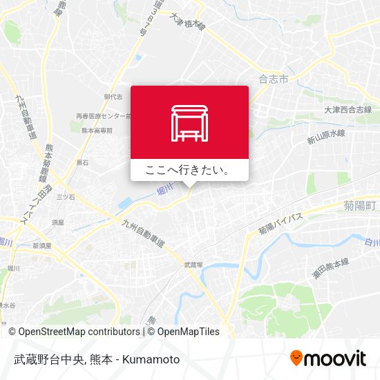 武蔵野台中央地図