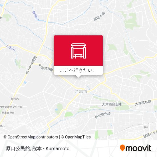 原口公民館地図