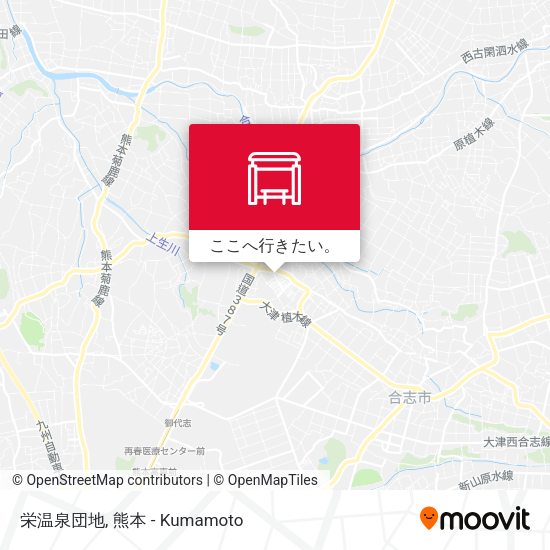 栄温泉団地地図