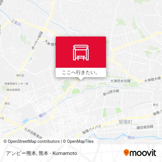 アンビー熊本地図