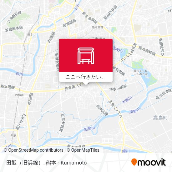 田迎（旧浜線）地図