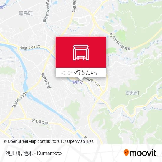 滝川橋地図