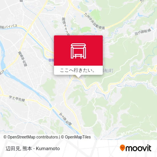 辺田見地図