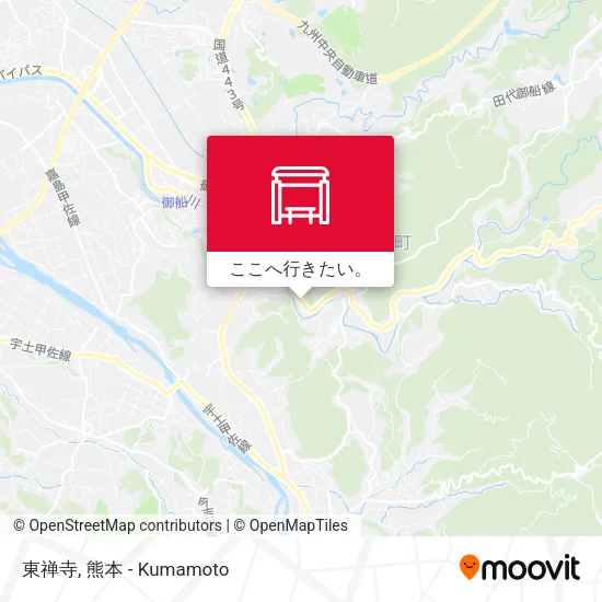 東禅寺地図
