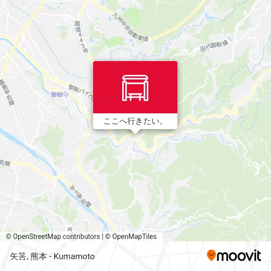 矢筈地図