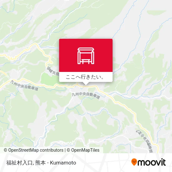 福祉村入口地図