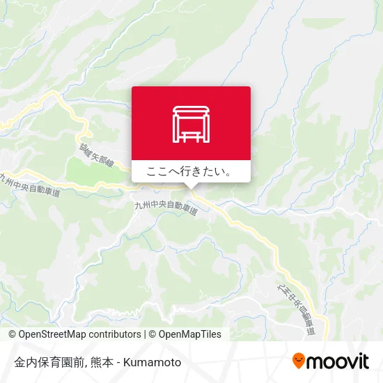 金内保育園前地図