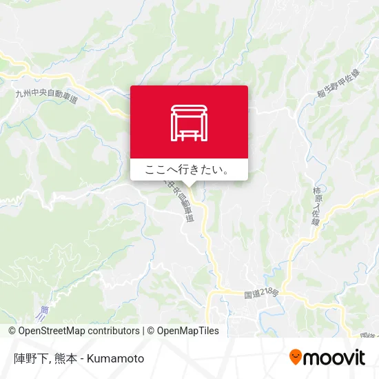 陣野下地図