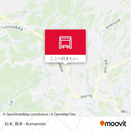 杉木地図