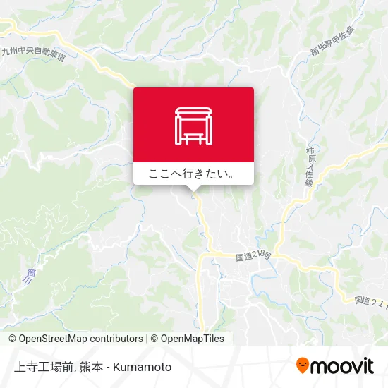 上寺工場前地図