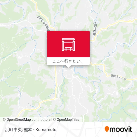 浜町中央地図
