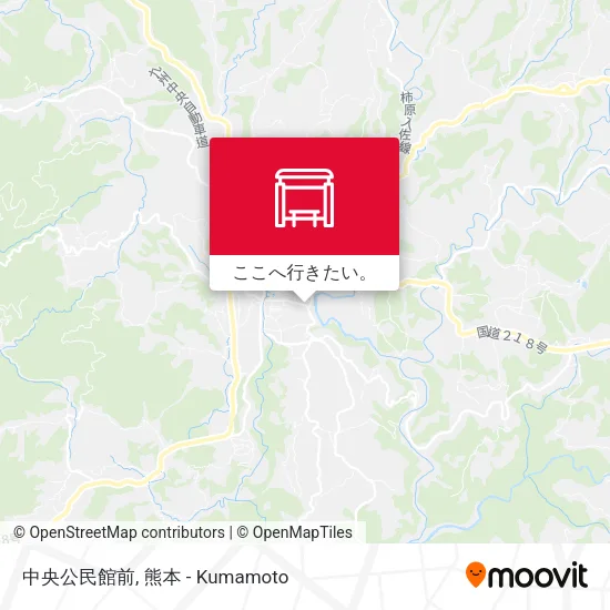 中央公民館前地図