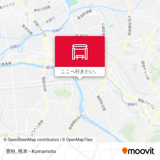 豊秋地図