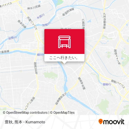 豊秋地図