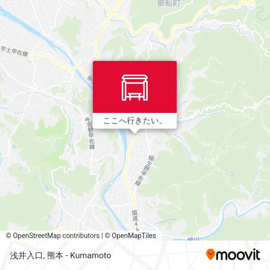浅井入口地図