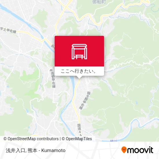 浅井入口地図