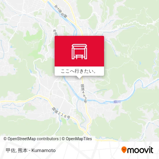甲佐地図