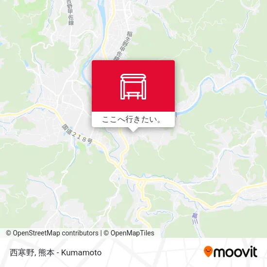 西寒野地図