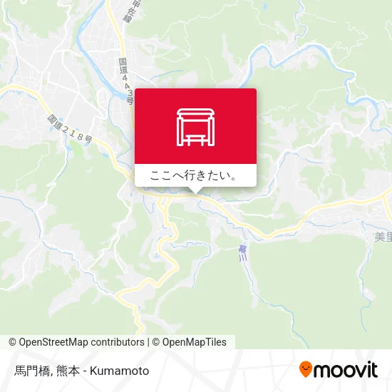 馬門橋地図