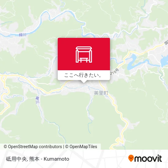 砥用中央地図