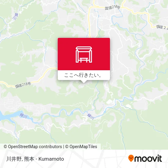 川井野地図