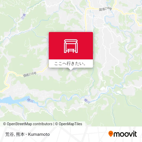 荒谷地図