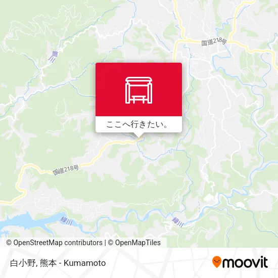白小野地図