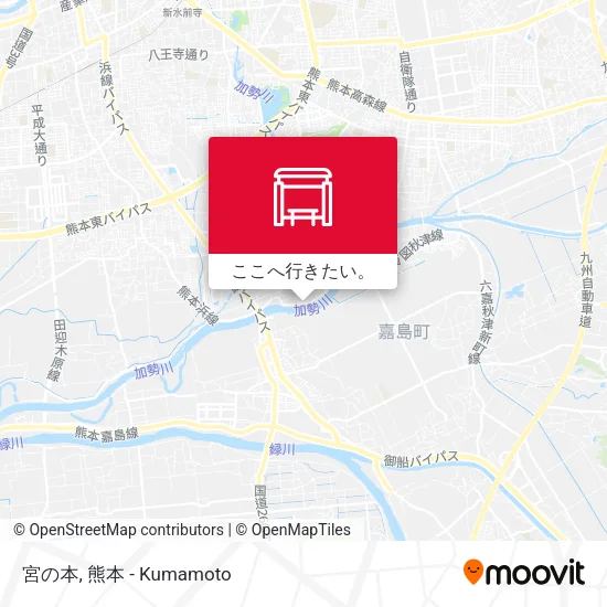 宮の本地図