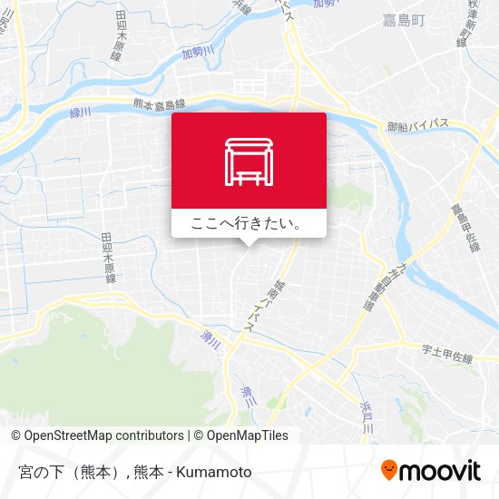 宮の下（熊本）地図