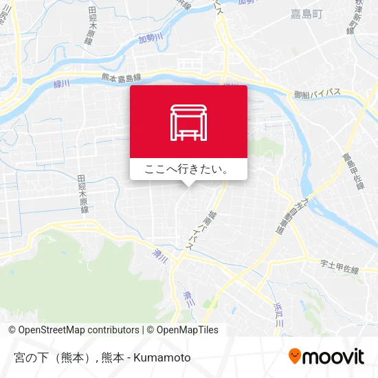 宮の下（熊本）地図
