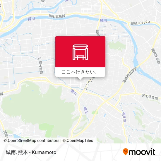 城南地図