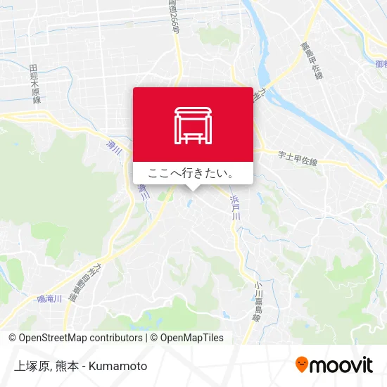 上塚原地図