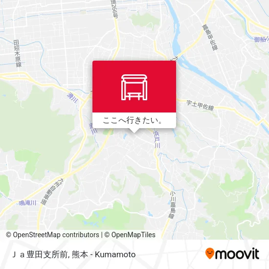 Ｊａ豊田支所前地図