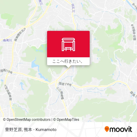 豊野芝原地図